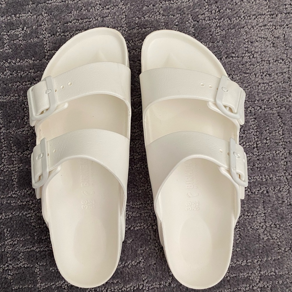 White Arizona EVA Birkenstock
